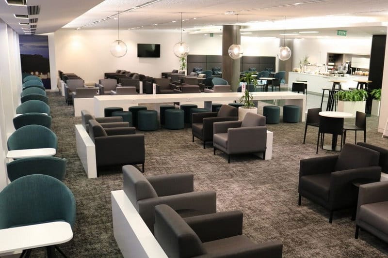 Air New Zealand Wellington International Lounge at Wellington International