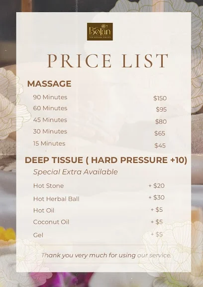 Botan Thai Massage and Spa Cairns